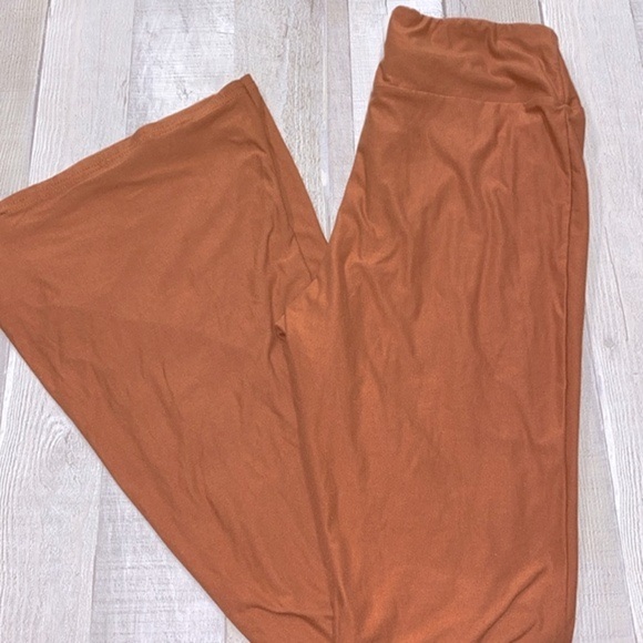 NOBO orange flare yoga pants size 7-9 juniors - Picture 3 of 4